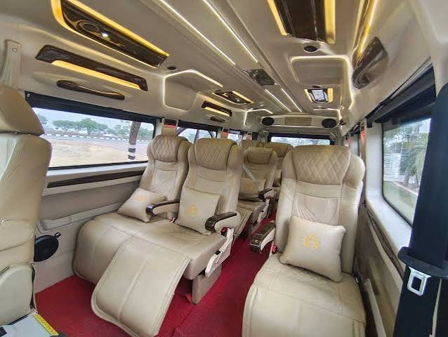 9-12 Seater Taxi Services & Tempo Traveller